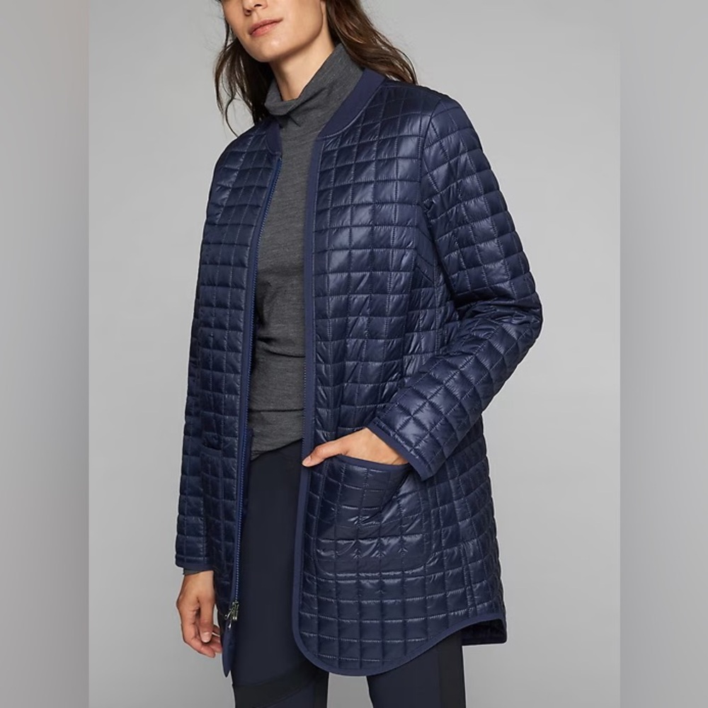 Athleta Grandview Shell Jacket PrimaLoft Quilted … - image 1